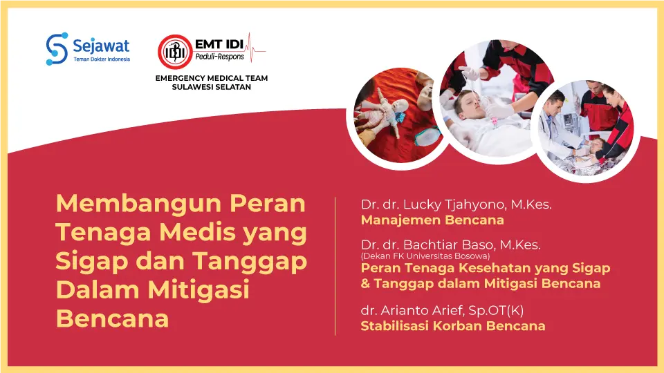 Membangun Peran Tenaga Medis yang Sigap dan Tanggap Dalam Mitigasi Bencana