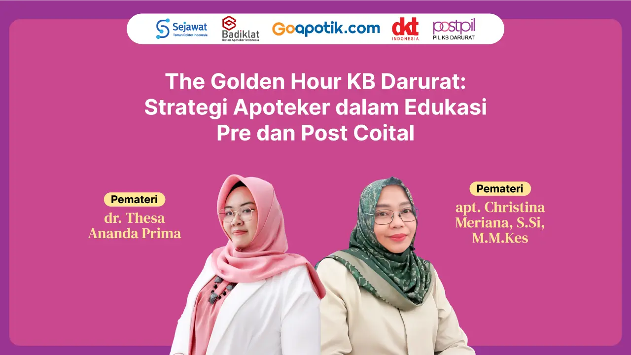 The Golden Hour KB Darurat: Strategi Apoteker dalam Edukasi Pre dan Post Coital